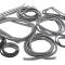 AMD Complete Weatherstrip Seal Kit (14pcs), 71-72 F-Series Pickup w/ Weatherstrip Trim Groove X599-4571-1S