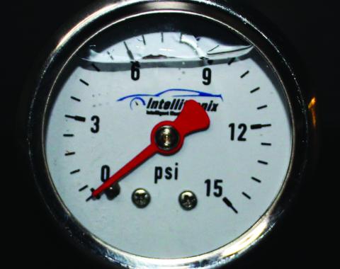Intellitronix Fuel Pressure Analog Gauge 15 PSI AFP01