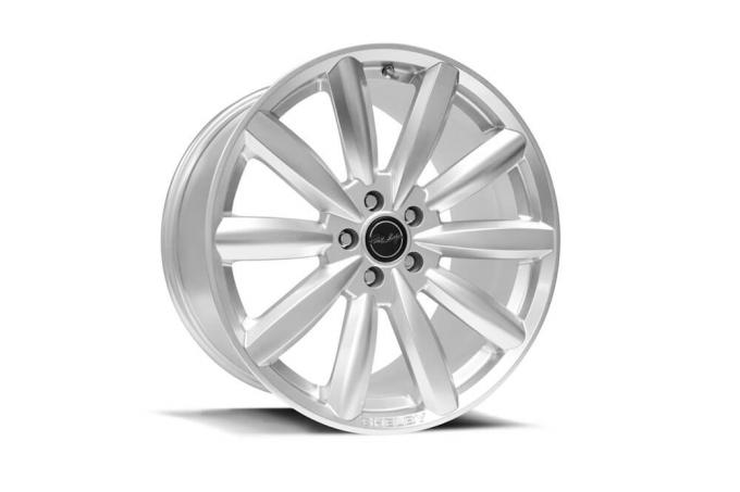 CARROLL SHELBY WHEELS SHELBY CS80 20x9.5 Silver +37MM Wheel CS80-295537-CP