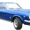 Classic Consoles 1964-1966 Ford Mustang Plug-N-Chug Drink Holder FMPC6466 | 244 SIERRA BLACK | MEDIUM BLACK RIM