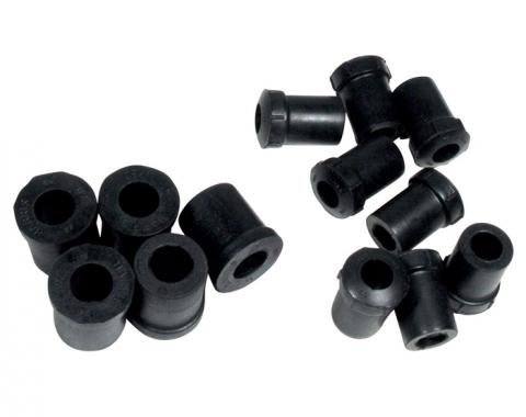 Corvette Rear Spring Bushing Set, 12 Piece, 1953-1962