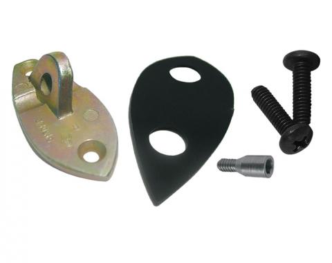 Corvette Mirror Bracket Kit, Outside, 1953-1967