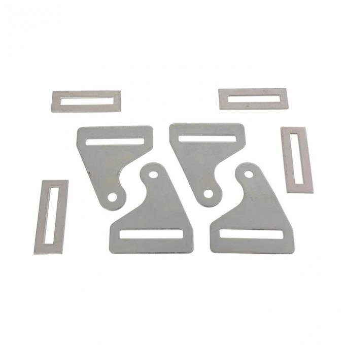 Corvette Seat Belt Anchor Brackets, Lower, 1956-1962