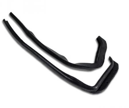 Corvette Weatherstrip, Door Drip Rail, Right, USA, 1956-1959 Early