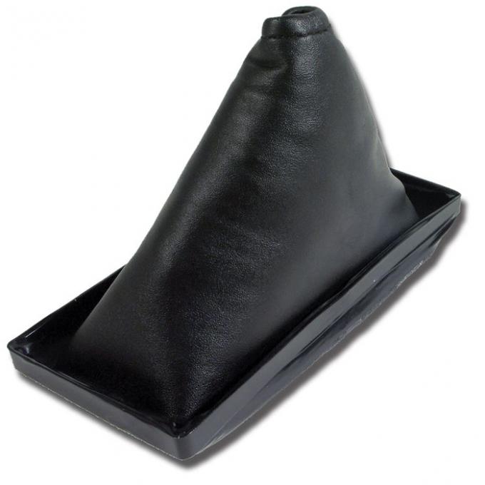 Corvette Shifter Boot, Upper, Automatic or 4-Speed Transmission, Black, 1977-1982