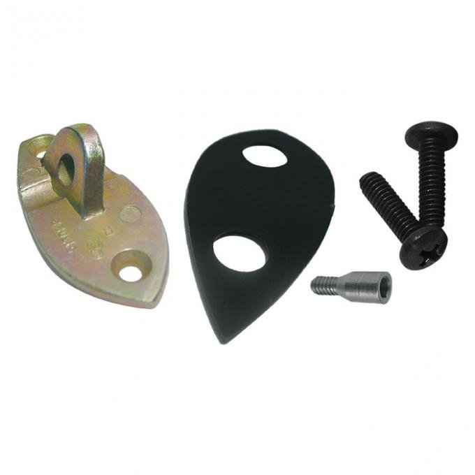Corvette Mirror Bracket Kit, Outside, 1953-1967