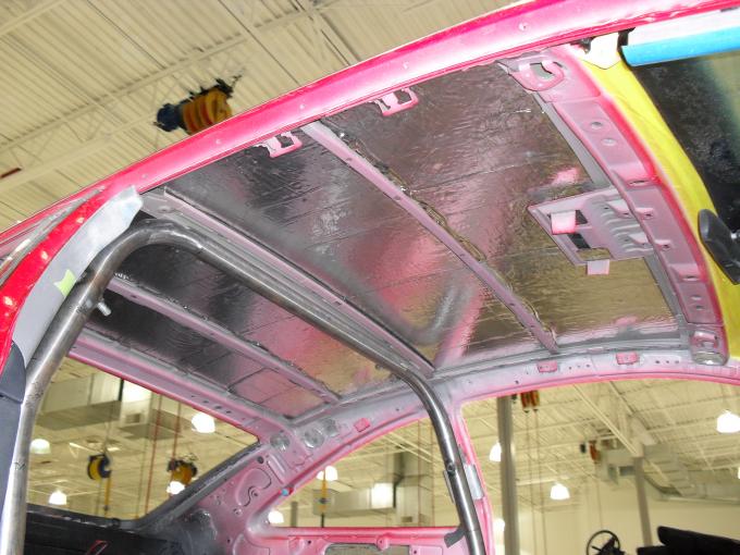 HushMat 2015-2022 Ram ProMaster City  Roof Thermal Insulation and Deadener 599905