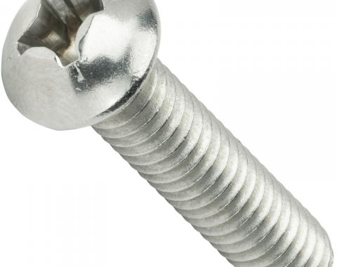 8-32 x 3/8" Phillips Round Head Machine Screw Stainless Steel