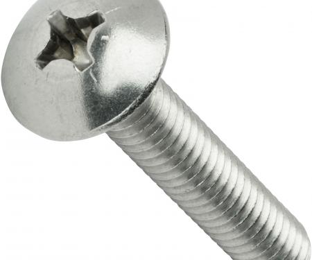 10-32 x 3/4" Phillips Truss Head Machine Screw Stainless Steel