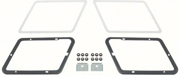 AMD Fender Air Extractors Mount Kit, 80-81 Camaro Z28 X201-3580-1S
