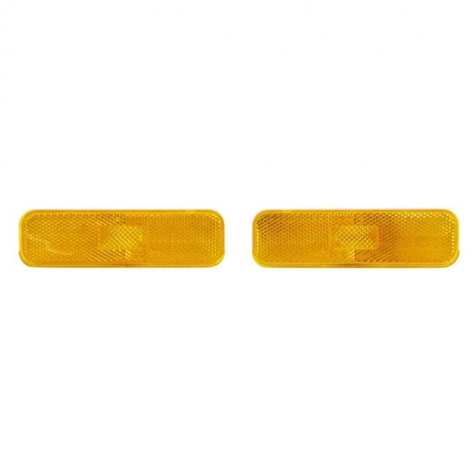 Trim Parts 1970-73 Chevrolet Camaro Front Marker Light Assembly, Pair A6730