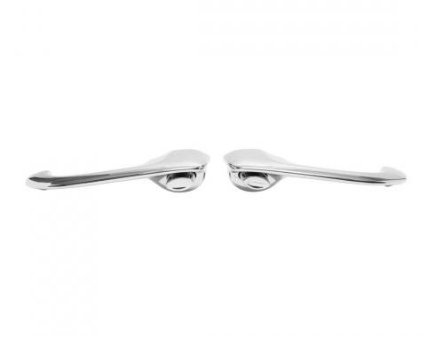 Trim Parts 1968-72 Oldsmobile Cutlass/442 2-Door Outside Door Handle Assemblies, Pair 7610