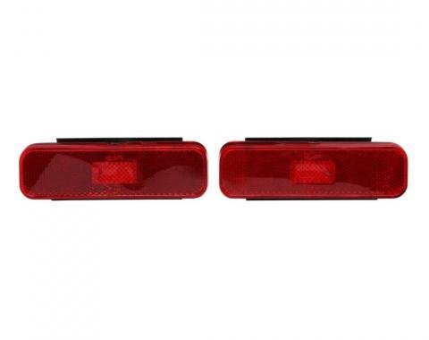 Trim Parts 1970-73 Chevrolet Camaro Rear Side Marker Light Assembly, Pair A6760