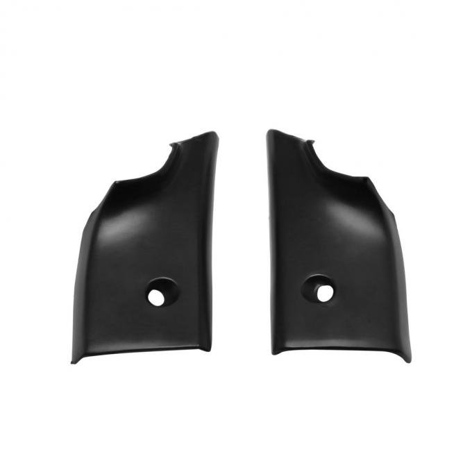 Trim Parts 1968-72 Chevrolet Chevelle/Monte Carlo Window Molding Corners W/Fasteners, Pair 4585