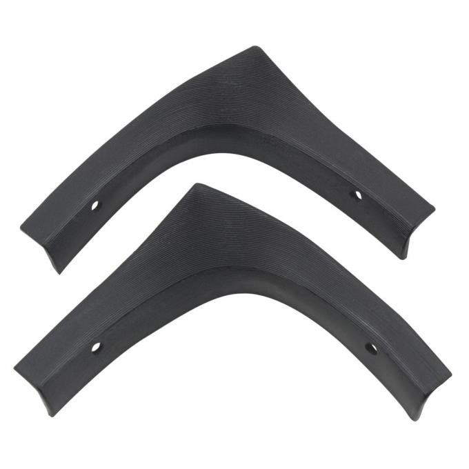 Trim Parts 1968-70 Dodge Charger Lower Rear Window Corners, Pair MP5129