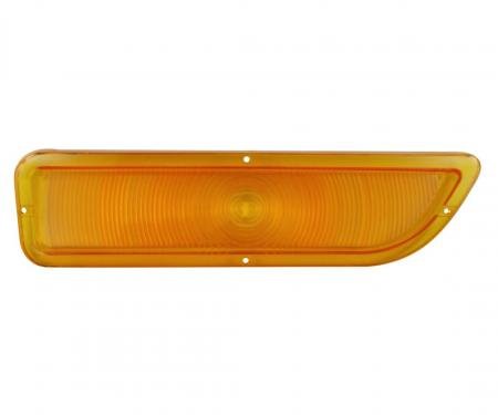 Trim Parts 1962-66 GMC Truck Amber Parking Light Lens, Pair A9832