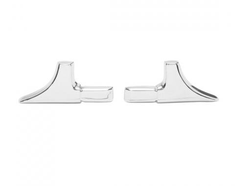 Trim Parts 1970-72 Chevrolet Chevelle Front Vinyl Top Trim, Pair 4724