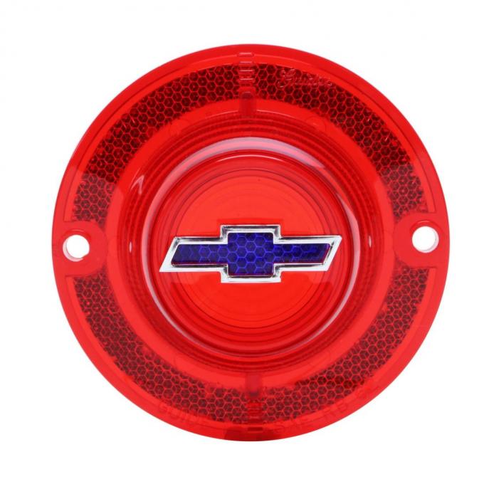 Trim Parts 1962 Chevrolet Full-Size Car Red Tail Light Lens
