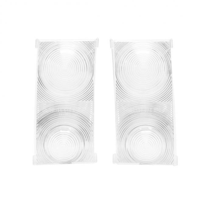 Trim Parts 1965 Chevrolet Chevelle Wagon/El Camino Inner Tail Light Lens, Pair A4840