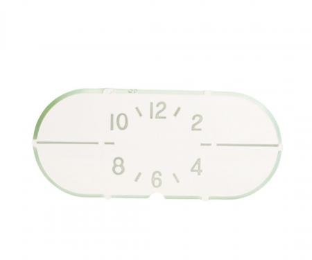 Trim Parts 1958 Chevrolet Full Size Car Clock Face, Each 2014
