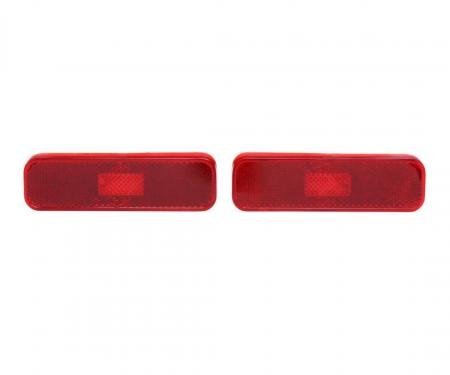 Trim Parts 1970-73 Camaro Rear Side Marker Light Assembly W/O Gaskets or Brackets, Pair A6735