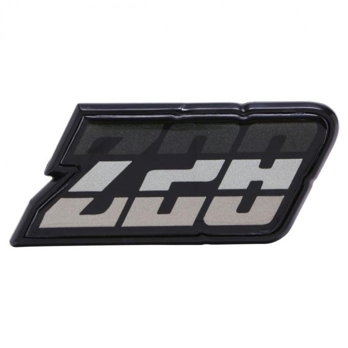 Trim Parts 1980-81 Chevrolet Camaro Green Fuel Door "Z-28" Emblem, Each 6953