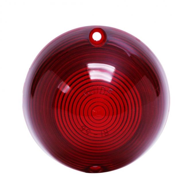Trim Parts 1956 Chevrolet Full Size Cars Red Tail Light Lens, Each A1380