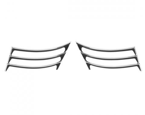 Trim Parts 1969 Chevrolet Camaro Rear Fender Molding W/Fasteners, Pair 6776