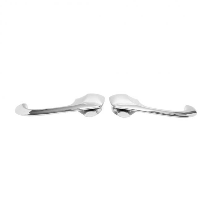 Trim Parts 1968-1972 Chevrolet El Camino Outside Door Handle Assemblies, Pair 4890