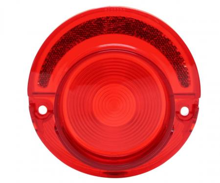 Trim Parts 1964 Chevrolet Full Size Car Red Tail Light Lens W/O Trim, Each A2350