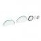 Trim Parts 1955-57 Chevrolet Corvette10-Piece Instrument Lens Set, Each 5141
