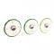 Trim Parts 1961-62 Chevrolet Full Size Car 4-Piece Instrument Lens Set W/Wesclox Clock 2099