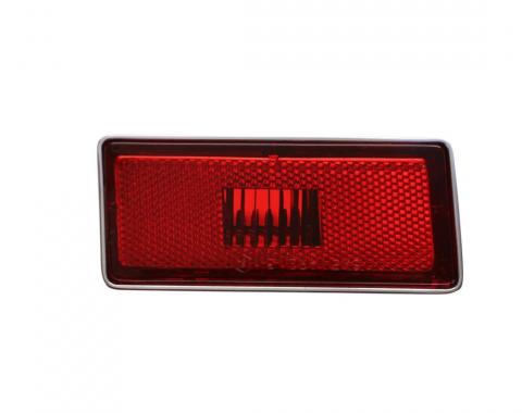 Trim Parts 1970-1974 Early Chevrolet Corvette Left Hand Rear Marker Light Assembly, Each 5346