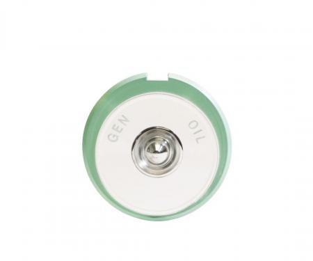 Trim Parts 1959-60 Chevrolet Car/El Camino Generator & Oil Gauge Face, Each 2065