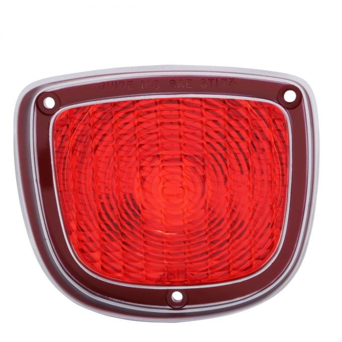 Trim Parts 1973-77 Chevrolet Chevelle Wagon Passenger Side Tail Light Lens, Each A4874