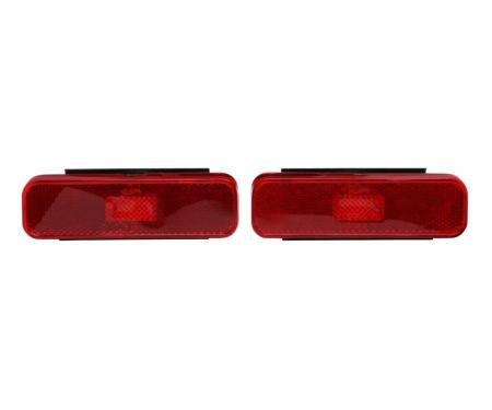 Trim Parts 1970-73 Chevrolet Camaro Rear Side Marker Light Assembly, Pair A6760