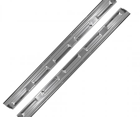 Trim Parts 1970-1974 MOPAR E-Body Barracuda/Challenger Sill Plates, Pair MP5600