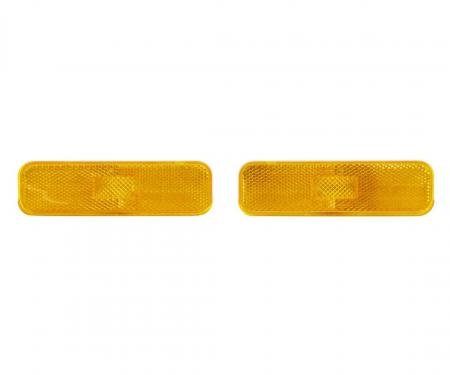 Trim Parts 1970-73 Chevrolet Camaro Front Marker Light Assembly, Pair A6730