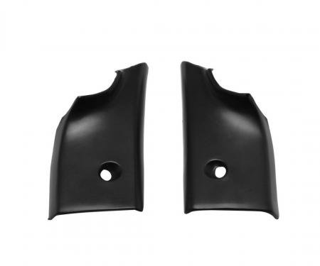 Trim Parts 1968-72 Chevrolet Chevelle/Monte Carlo Window Molding Corners W/Fasteners, Pair 4585