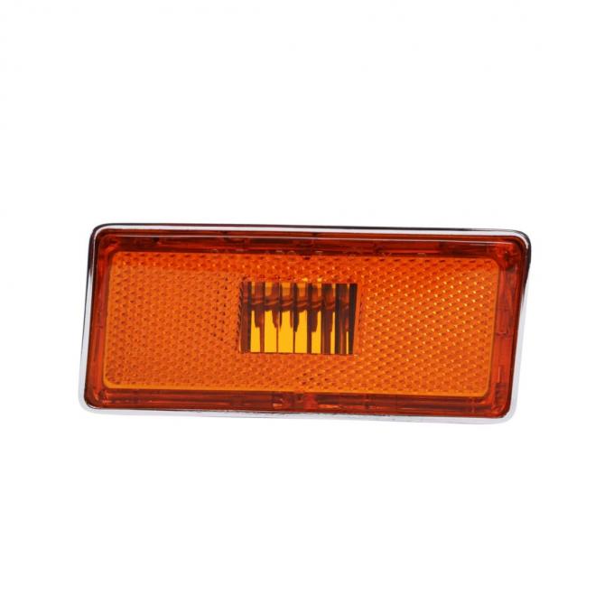 Trim Parts 1973-1974 Early Chevrolet Corvette Left Hand Front Marker Light Assembly, Each 5343