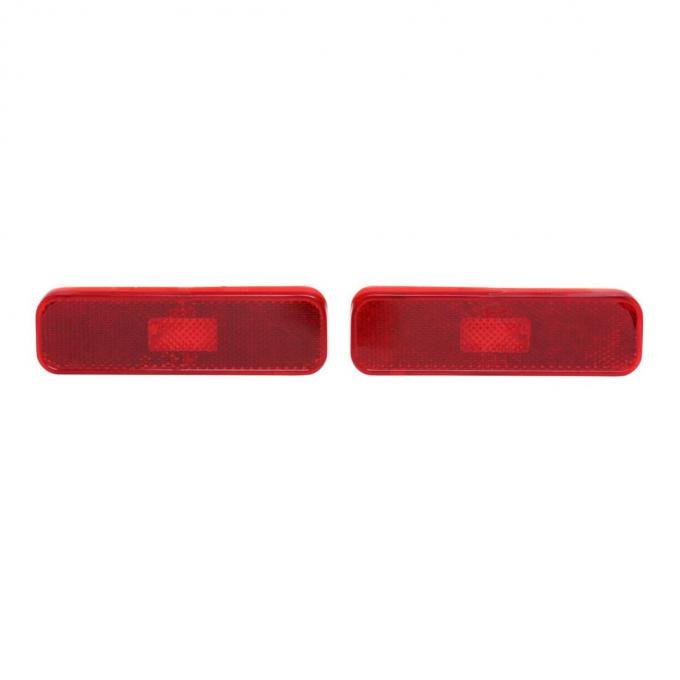 Trim Parts 1970-73 Camaro Rear Side Marker Light Assembly W/O Gaskets or Brackets, Pair A6735