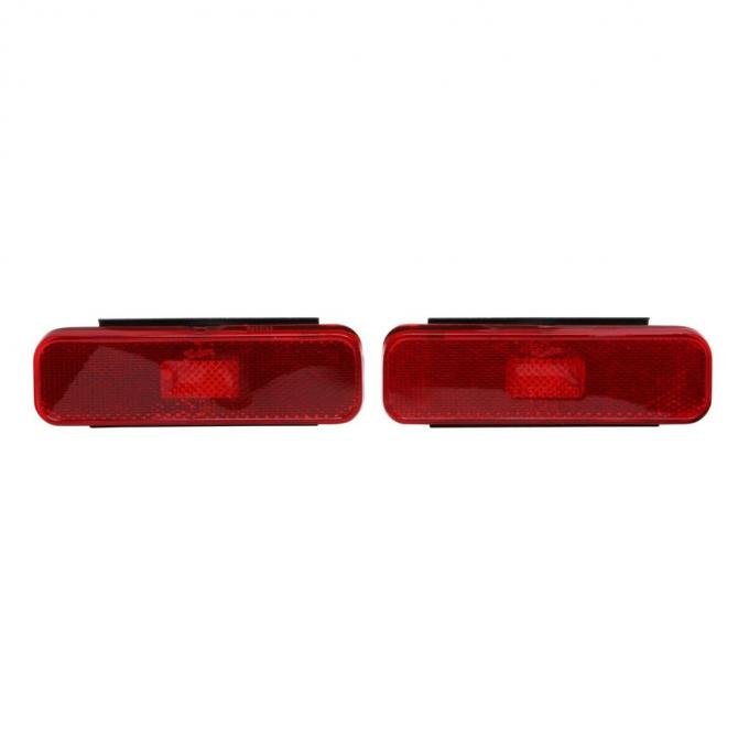 Trim Parts 1970-73 Chevrolet Camaro Rear Side Marker Light Assembly, Pair A6760