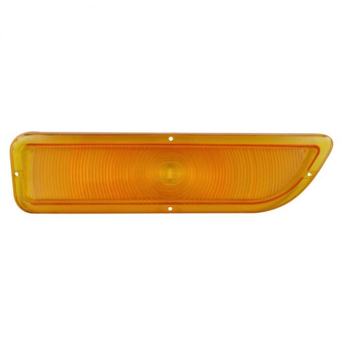 Trim Parts 1962-66 GMC Truck Amber Parking Light Lens, Pair A9832