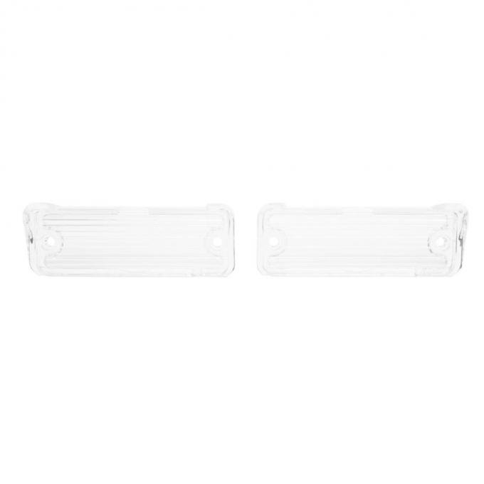 Trim Parts 1966 Chevrolet Impala/66-67 Caprice Back Up Light Lens, Pair A2555