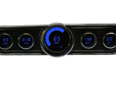 Intellitronix 1965-1966 Ford Mustang LED Digital Gauge Panel DP7001