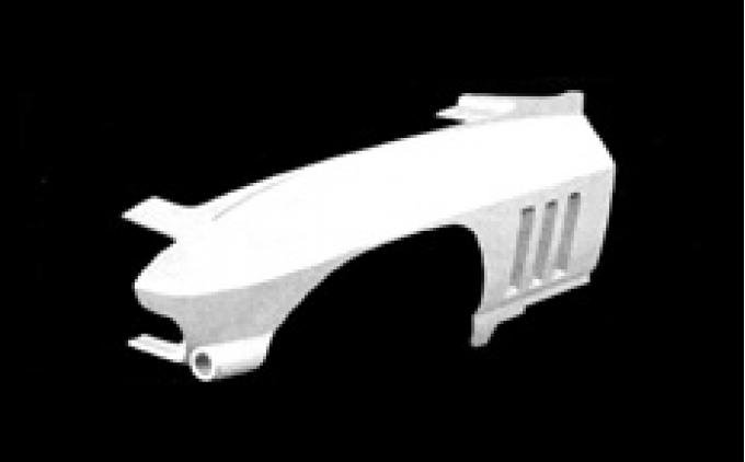 ACI Fiberglass 1963-1964 Chevrolet Corvette One-Third Front End Left YJF050