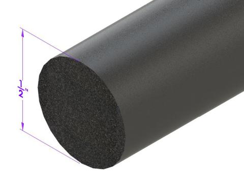 Metro Moulded Parts Windlace, Sponge Core Only (Cloth Not Included) LP 54