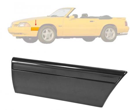 Daniel Carpenter 1987-1990 Mustang Unpainted Front Fender Body Molding Moulding Left LH Side E7ZZ-16069