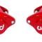 Classic Performance Complete Disc Brake Kit w/ Booster for OEM Stock Spindles for 65-68 Chevy Full Size 6568CBK-S-9-WWR