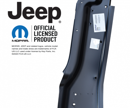Key Parts '81-'95 Replacement Side Panel Support Assembly, RH 0480-214